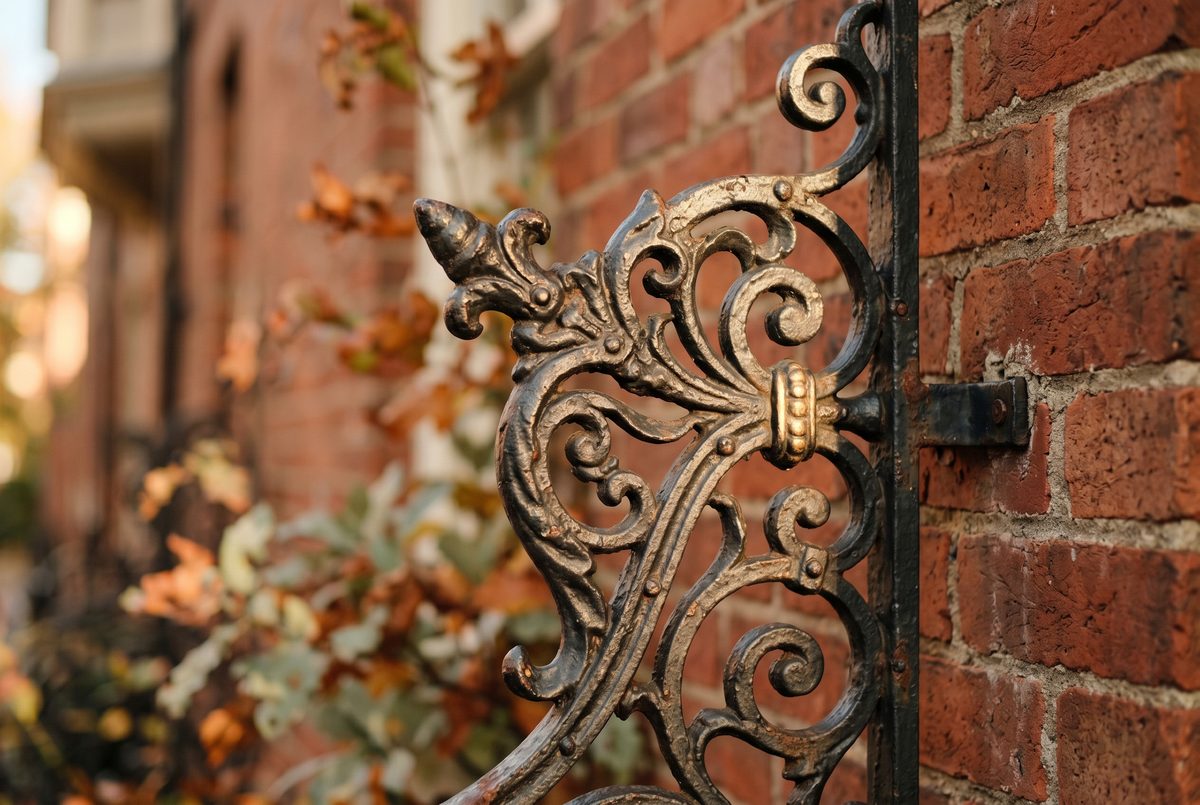 Architectural details of a shared-ownership apartment block